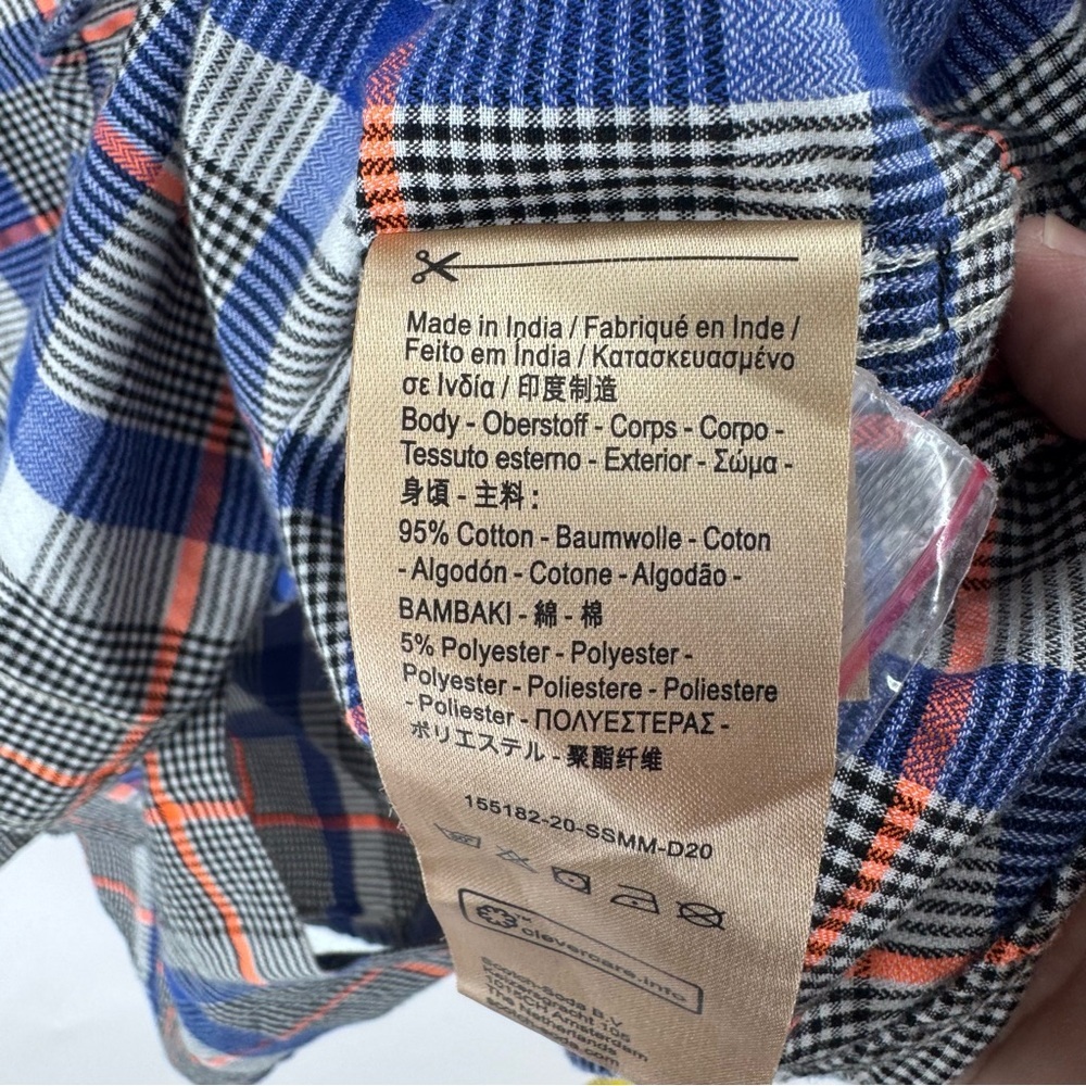 Scotch & Soda Blue And Red Casual Button Down Shi… - image 8